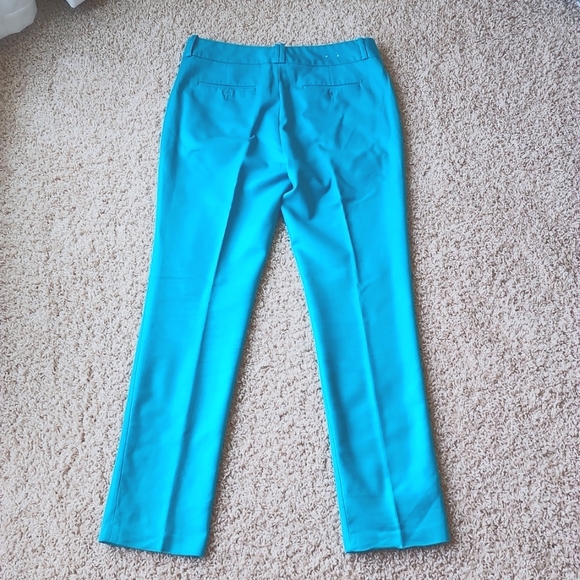Turquoise Calvin Klein dress pants size 6 - Picture 3 of 3